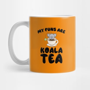 Koala Tea Puns Mug